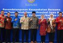 Bupati Nina dan Kepala Daerah Se-Jawa Barat Tandatangani Kerja sama Dengan Pemprov Jabar Tentang Pendanaan Bersama Pilkada Serentak Tahun 2024