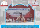 Plt. Kepala BKPSDM Monitoring Pelaksanaan Musyawarah Desa Nunuk